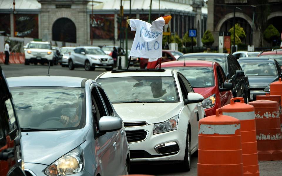 Toluque os se suman a caravana en protesta contra AMLO El Sol de